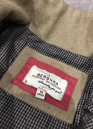 Коротка куртка пальто bershka3 фото