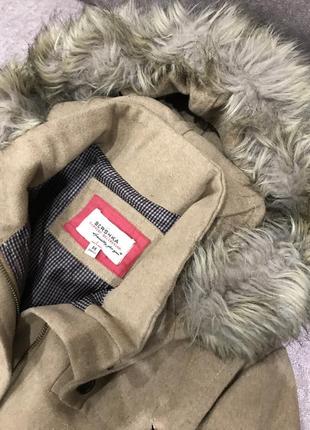 Коротка куртка пальто bershka5 фото