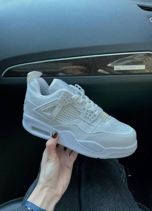 Air jordan 4 retro white