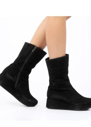 Ботильйони чобітки  фірми kelton італія зима цигейка р.41