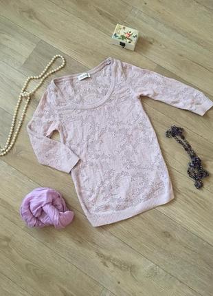 Рожева пудра кофта stradivarius