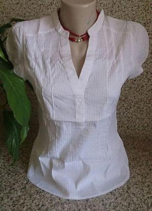 Белая блуза h&m4 фото