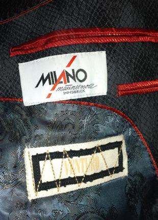 Шикарный мужской пиджак, большого размера,италия