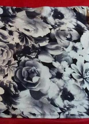 Юбка в цветочный принт