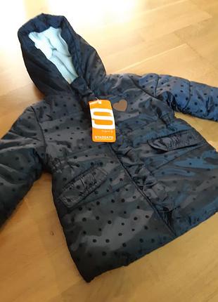 Фирменная днмисезонная куртка staccato р-р 74 .оригинал.распродажа!!!