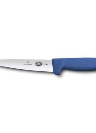 Кухонный нож victorinox fibrox разделочный 16 см, синий (5.5602.16)