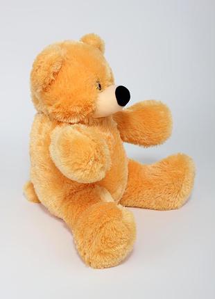 М'яка іграшка аліна ведмедик бублик 70 см медово-білий2 фото