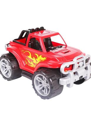 Дитяча машинка "понедоріжник race" технок 3466txk червоний