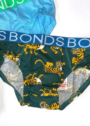 Набір трусиків (4 шт.) для хлопчика преміум бренду bonds. розмір: 2/3 р., 4/6 р., 6/8...