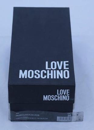 Шлепанцы love moschino (италия)4 фото