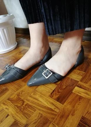 Фирменные крутые туфли босоножки с пряжками primark3 фото