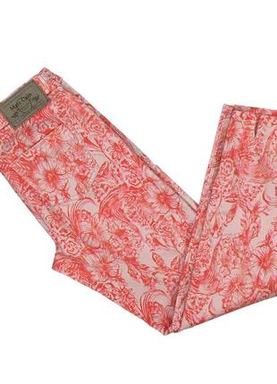 Жіночі джинси marc cain з квітковим принтом - s4 фото