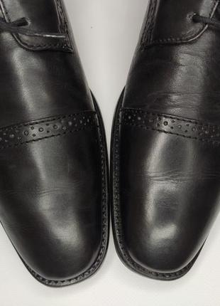 Tcm tchibo чоловічі шкіряні туфлі броги дербі5 фото