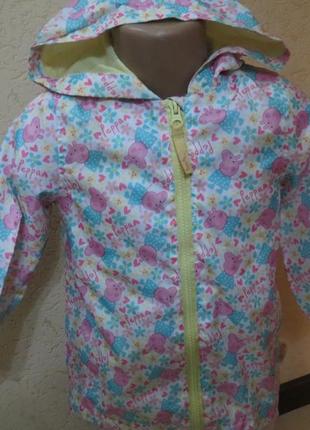 Вітрівка, дощовик nut-meg пеппа 3-4 роки 3