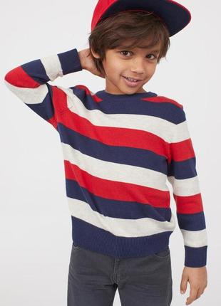 Джемпер в полоску на 2-4 года h&m