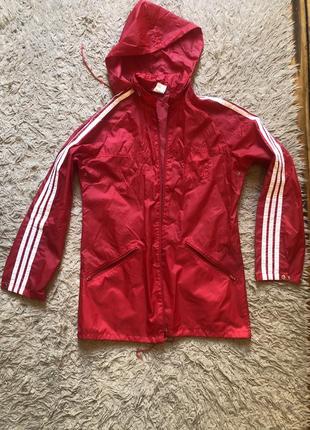 Adidas vintage trefoil nylon jacket 1990s, дощовик, napapijri, tnf