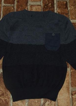 Кофта свитер мальчику котон 1 - 2 года george3 фото