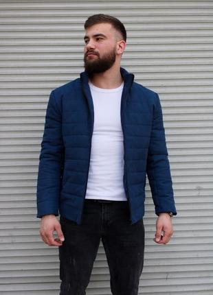 Утепленная мужская весенняя куртка / демисезонные мужские ветровки куртки