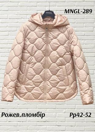Жіноча демісезонна куртка mangelo р.42-52