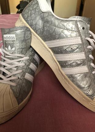 Кроссовки adidas оригинал кожаные размер 37.5