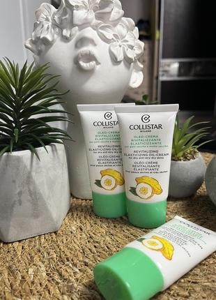 Оригинальное масло крем для сухой кожи тела collistar revitalizing elasticizing oil-cream оригинал масло крем для теле