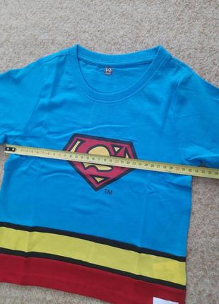 Новые фирменные футболки супермен на 1-2года3 фото