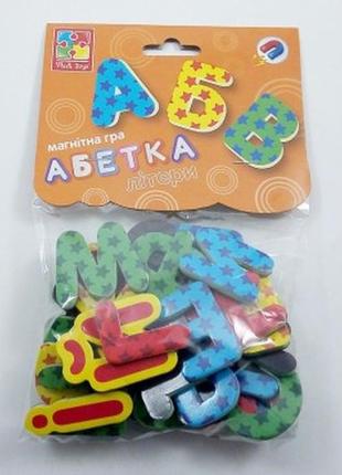 Магнитная игра "азбука", vt5900-02 (укр)