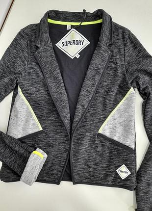 Пиджак женский трикотажный superdry