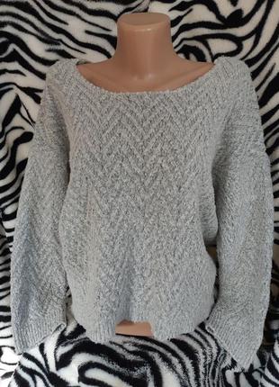 Теплый джемпер л-хл