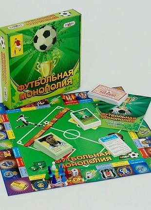 Игра настольная strateg футбольная монополия 716