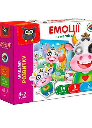Магнітна гра vladi toys "емоції укр" (vt5422-05)