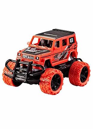 Машинка на радиоуправлении bambi со светом оранжевая, sh091-75(orange)