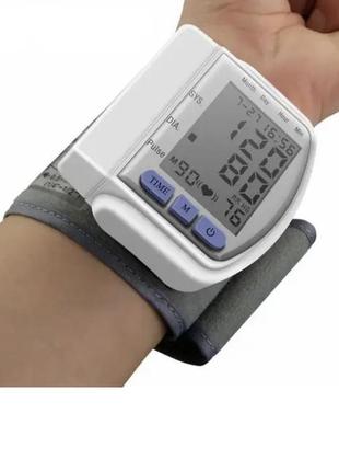 Тонометр на запястье automatic blood pressure ck-102s / измеритель давления