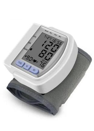 Тонометр на зап'ястя automatic blood pressure ck-102s / вимірювач тиску2 фото