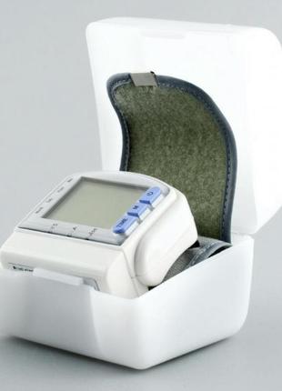 Тонометр на зап'ястя automatic blood pressure ck-102s / вимірювач тиску3 фото