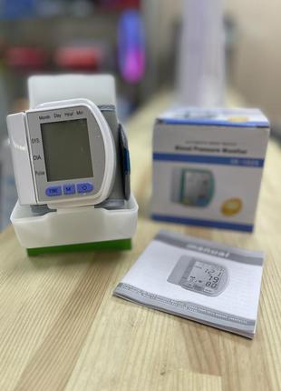 Тонометр на зап'ястя automatic blood pressure ck-102s / вимірювач тиску5 фото