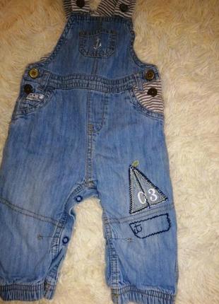 Джинсовий комбінезон джинси штанці2 фото