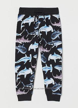 Спортивные штаны h&amp;m для мальчика в 134 размере (8-9 лет).