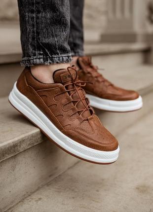 Мужские кроссовки south ebay brown white 40-41-42-43-44-45