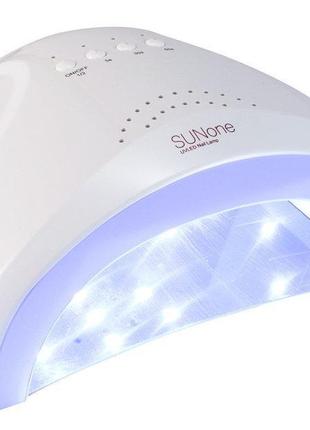 Гибридная лампа для сушки ногтей uv/led sun one 48w3 фото