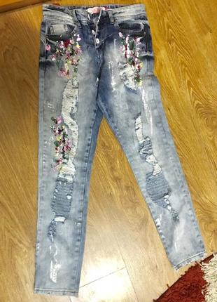 Джинси супер стильні boyfriend