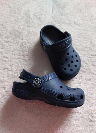 Сабо crocs, крокси 6с, оригінал, 13 см по масажним крапкам, аквашузи, шльопанці крокс