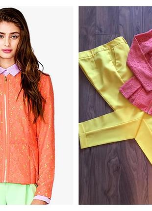 Жакет в трендовом цвете