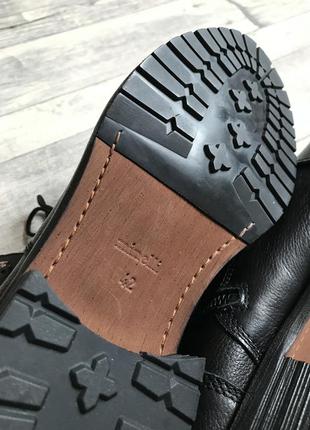 Мужские итальянские черные ботинки minelli9 фото