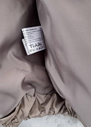 Женская стеганая демисезонная куртка, фабричное качество, tiara, см. замеры в описании7 фото