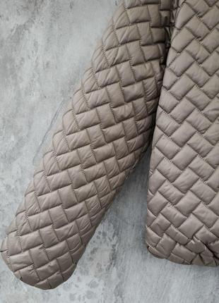 Женская стеганая демисезонная куртка, фабричное качество, tiara, см. замеры в описании9 фото