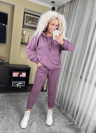 Костюм теплый прогулочный спортивный не кашлатится петля