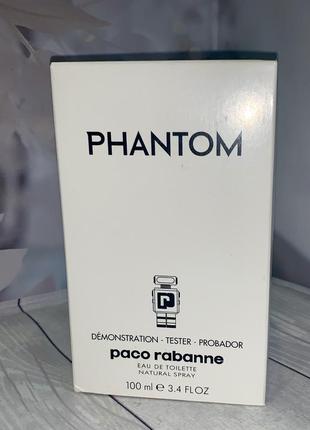 Tester paco rabanne phantom (пако рабан фантом) 100 мл.4 фото