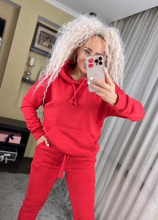 Костюм теплый прогулочный спортивный не кашлатится петля