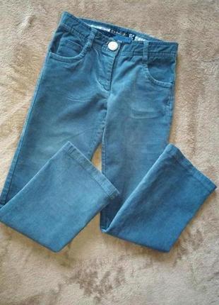 Вельветовые брюки sela для девочки , рост 128 см2 фото